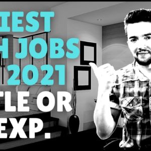 5 Easiest Part-Time Work-From-Home Jobs 2021 Little or No Experience