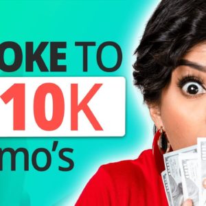 No JOB? Go from Broke To $10,000+ months & Financial Freedom | Marissa Romero