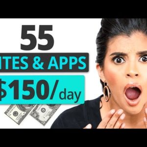 55 Websites & Apps To Make $50-300/day For Free Part 1 | Marissa Romero