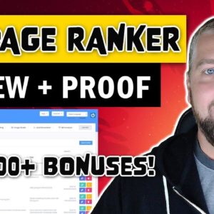 1st Page Ranker Review + Bonuses [PROOF]