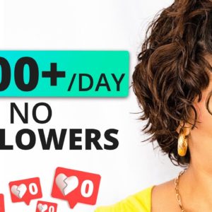How to Make $100/day Online with No Followers - Marissa Romero
