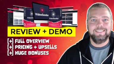 Video Seeder Review With Demo - Automate Video Syndication