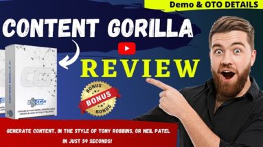 Content Gorilla AI Review 2022 | Content Gorilla AI - Is It Legit Or Hype🤔Content Gorilla Review
