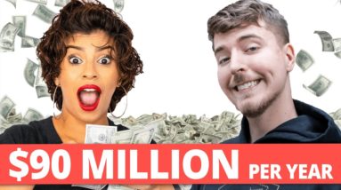 $90 Million/Year How Mr. Beast Makes Money From YouTube