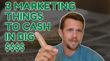 Affiliate Marketing 101 - The Three Things You Need To Cash In Big