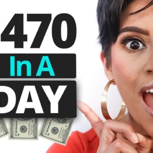 GET PAID $470 In One Day With NO WORK By Doing This! | Marissa Romero
