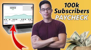 HOW MUCH MONEY YOUTUBE PAYS ME! [100,000 Subscribers]