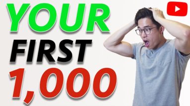 How to Get Your First 1,000 YouTube Subscribers (Organically) in 2020!