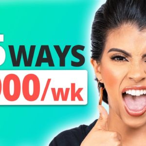 15 Ways to Make $900/Week with NO JOB 🔥 | Marissa Romero