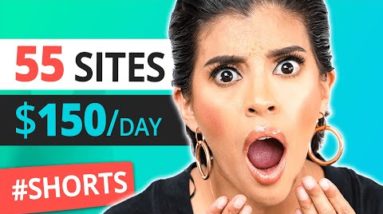 55 Websites & Apps To make $150/day #shorts