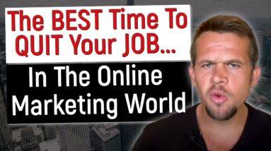 Online Business Tips - When To Quit Your Job And Be Your Own Boss In The Online Market Place