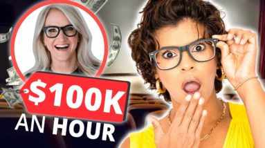Making $100K/ hour 😱 How Mel Robbins Earns $100,000 per hour (5 Ways that helped her)
