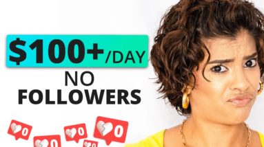 How to Make $100/day Online with No Followers - Marissa Romero