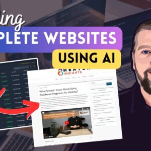 how to build websites using ai chatgpt step by step tutorial 1